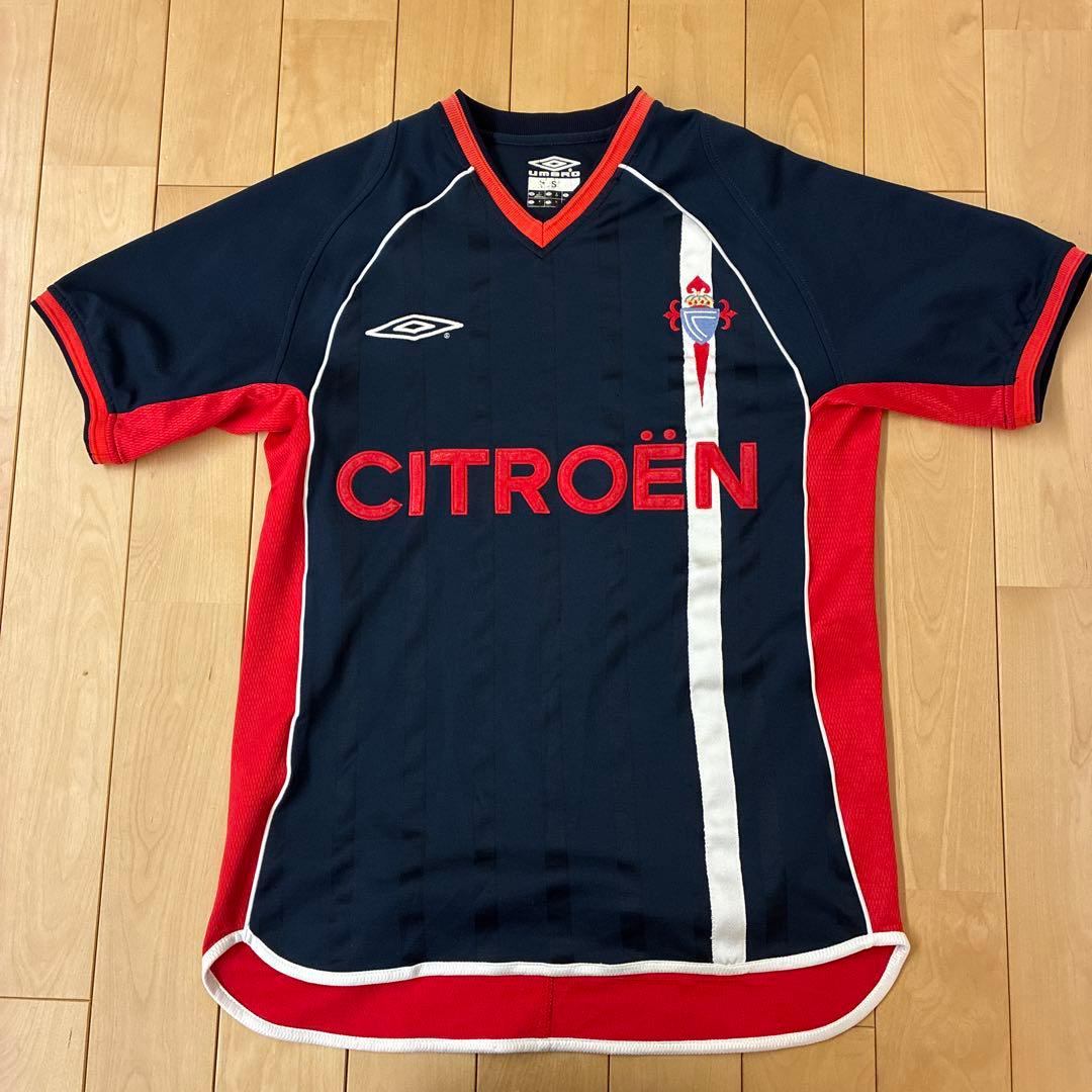 【希少/Y2K】セルタ ユニフォーム UMBRO アンブロ ネイビー S 古着