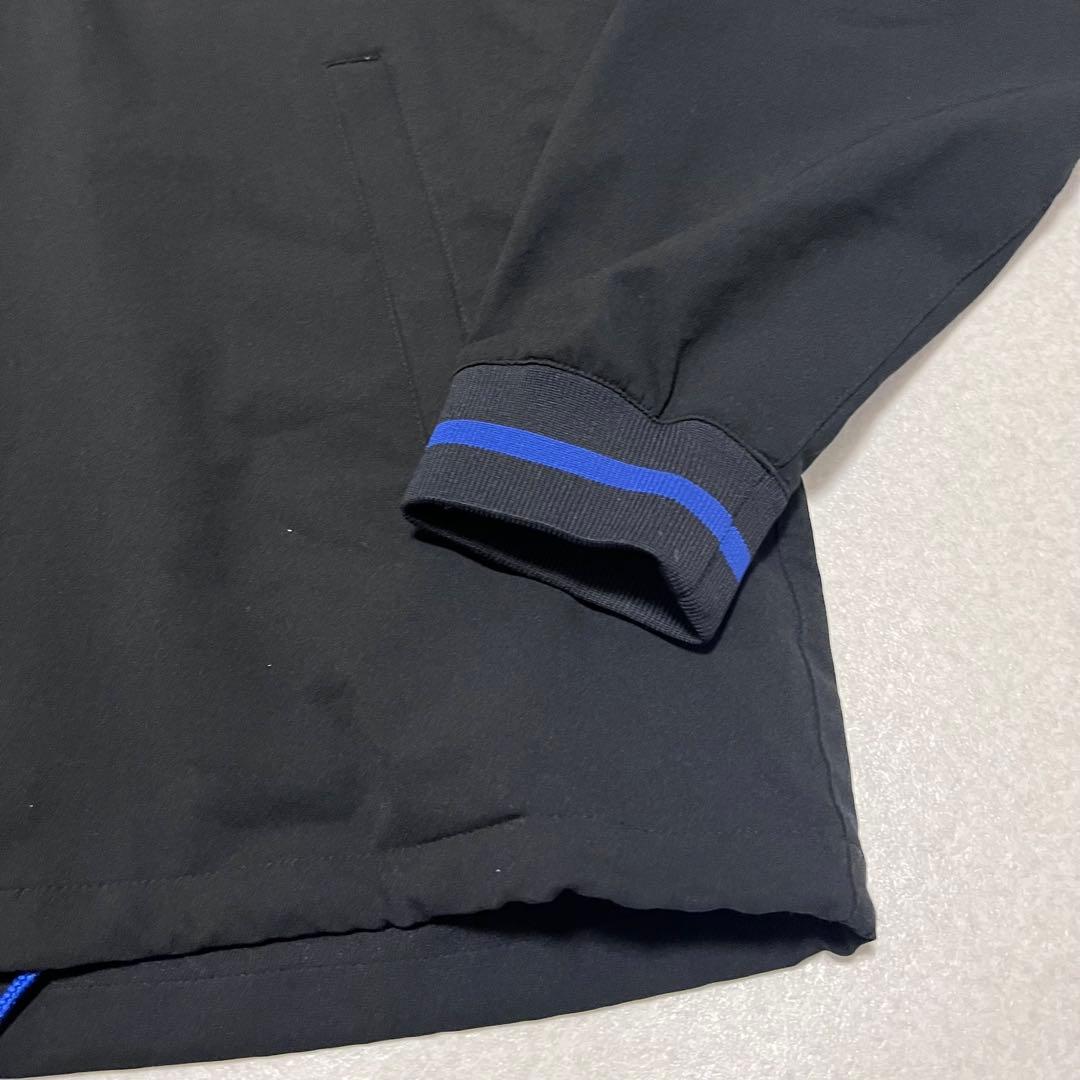 ACANTHUS × muta MARINE ストレッチコーチジャケット 黒