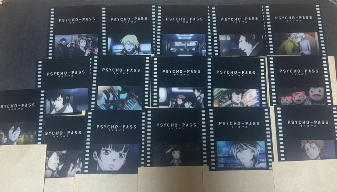 PSYCHO-PASS クリア しおり FC特典 全16種 コンプ