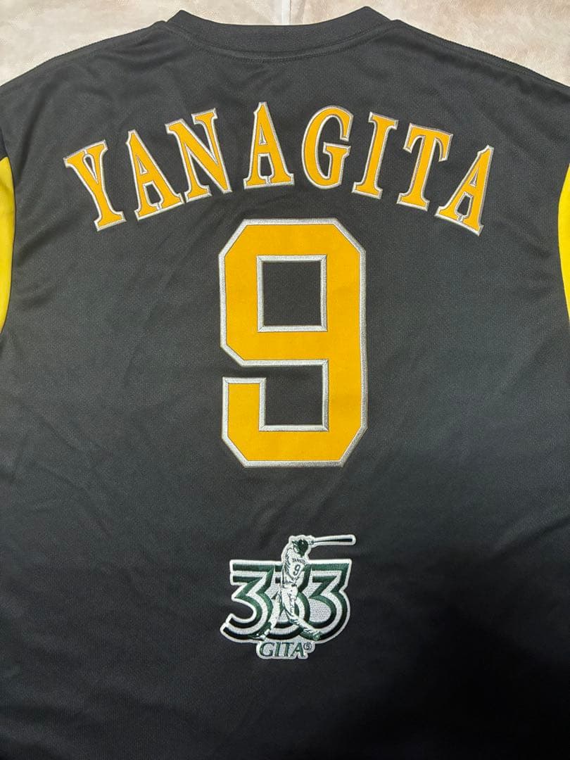 福岡ソフトバンクホークス 2015パリーグ優勝Tシャツ 柳田悠岐 トリプルスリー