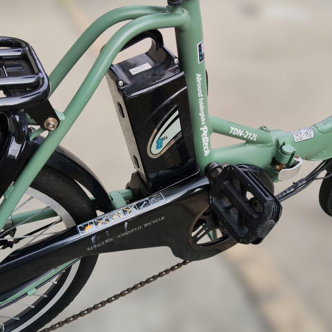 PELTECH ペルテック TDN-212L 折りたたみ電動自転車