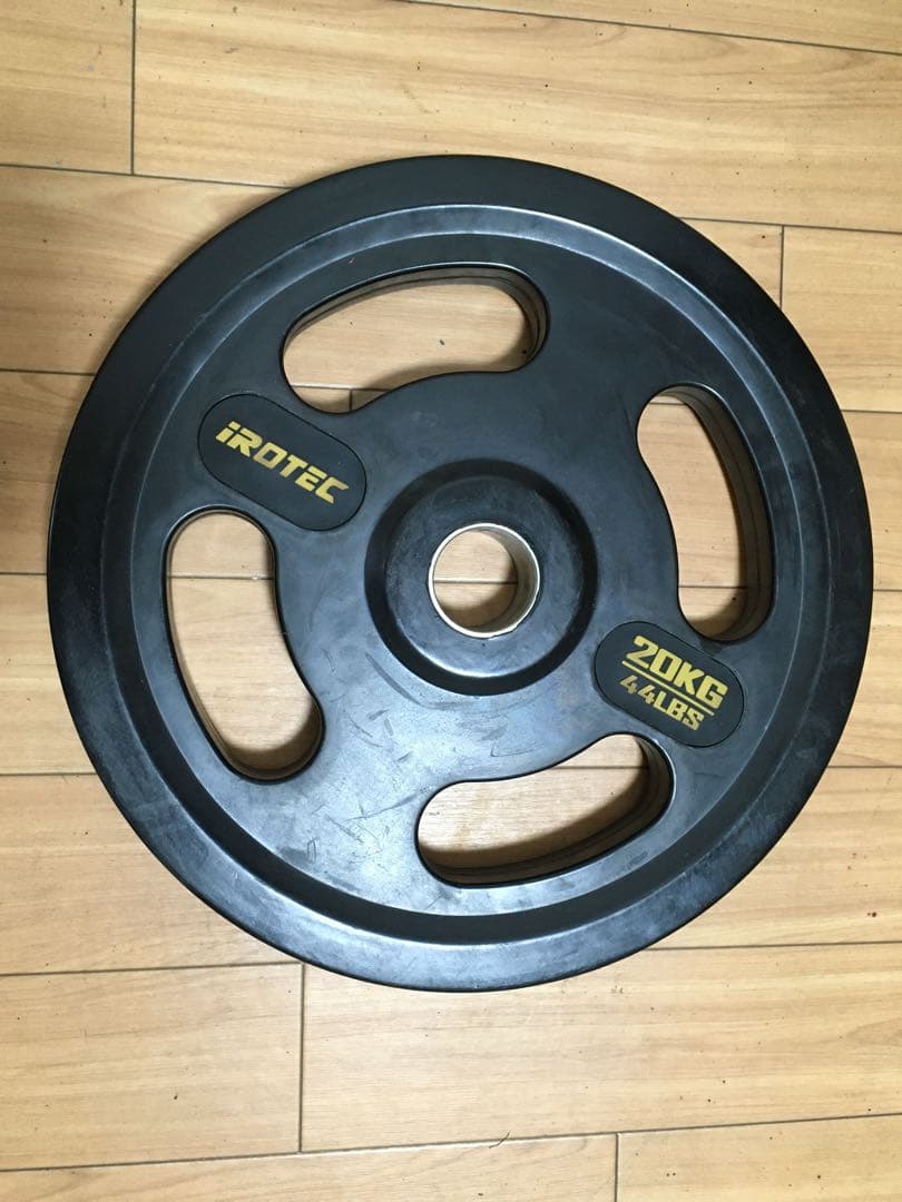 ①アイロテックIROTEC プレート20kg x 1枚穴径50mm(同時購入)
