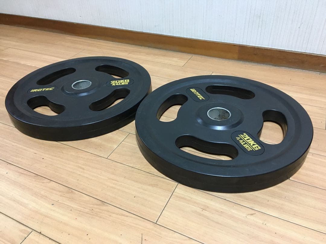 ①アイロテックIROTEC プレート20kg x 1枚穴径50mm(同時購入)