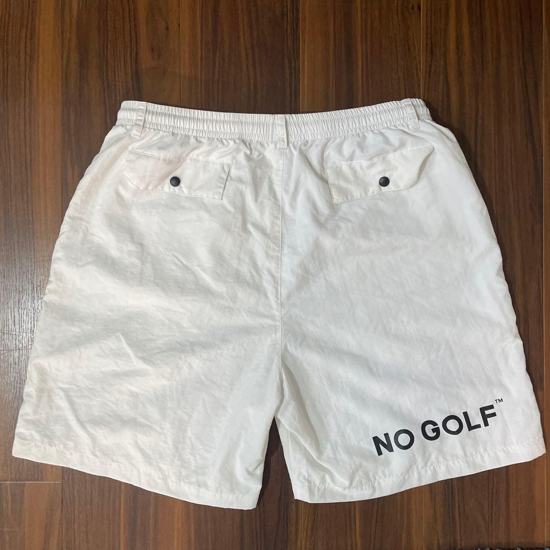 NO COFFEE NO GOLF パンツ Mサイズ ホワイト
