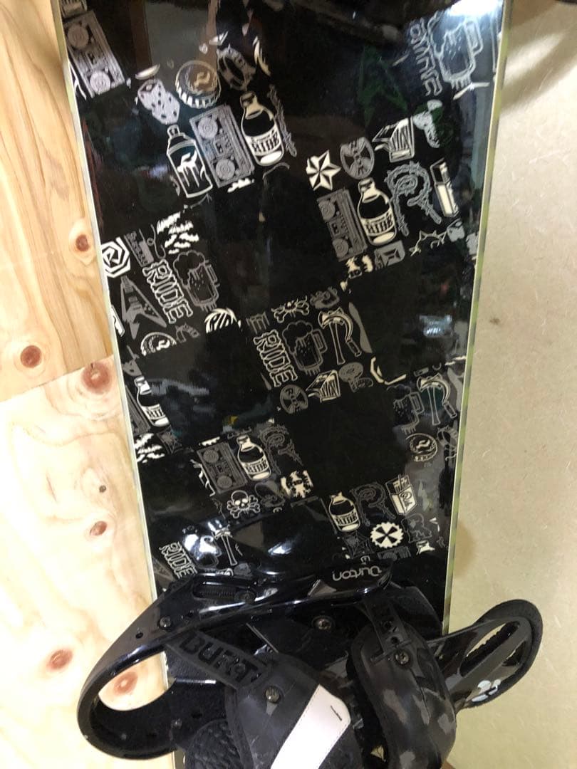 限界値引き RIDEスノーボードBurtonビンディングセット