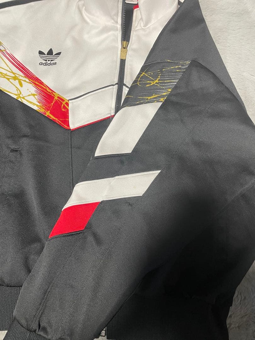 adidas デサント期 90s トラックジャケット トレフォイルロゴ