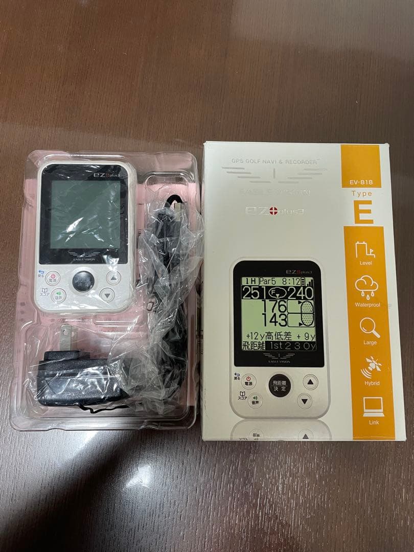 イーグルビジョン EZ plus3 ゴルフ用距離計 GPS機能付き　EV-818
