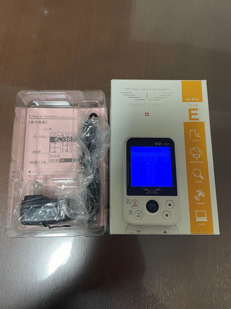 イーグルビジョン EZ plus3 ゴルフ用距離計 GPS機能付き　EV-818