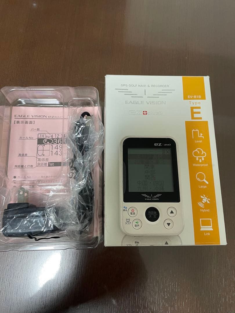 イーグルビジョン EZ plus3 ゴルフ用距離計 GPS機能付き　EV-818