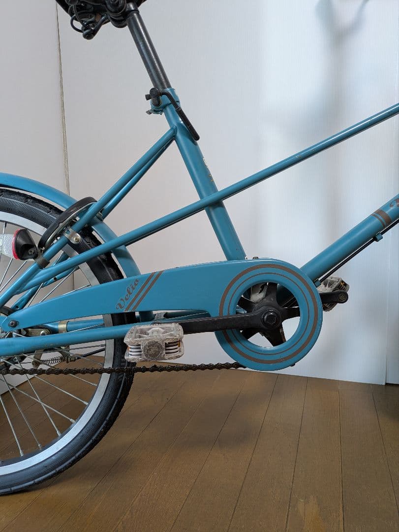 タイヤ前後・ライト新品】DAIWA CYCLE 20インチ 自転車 ブルー
