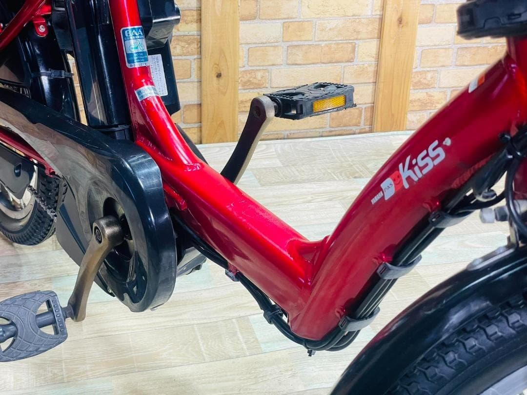 値上間近 No１モデル レッド系 ヤマハ 子供乗せ電動アシスト自転車 H3006
