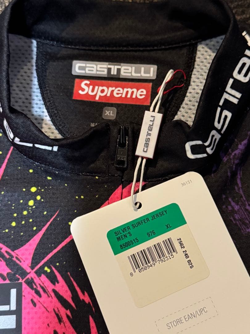 SUPREME × CASTELLI シュプリーム カステリ　サイクル ジャージ