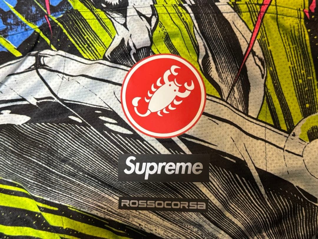 SUPREME × CASTELLI シュプリーム カステリ　サイクル ジャージ
