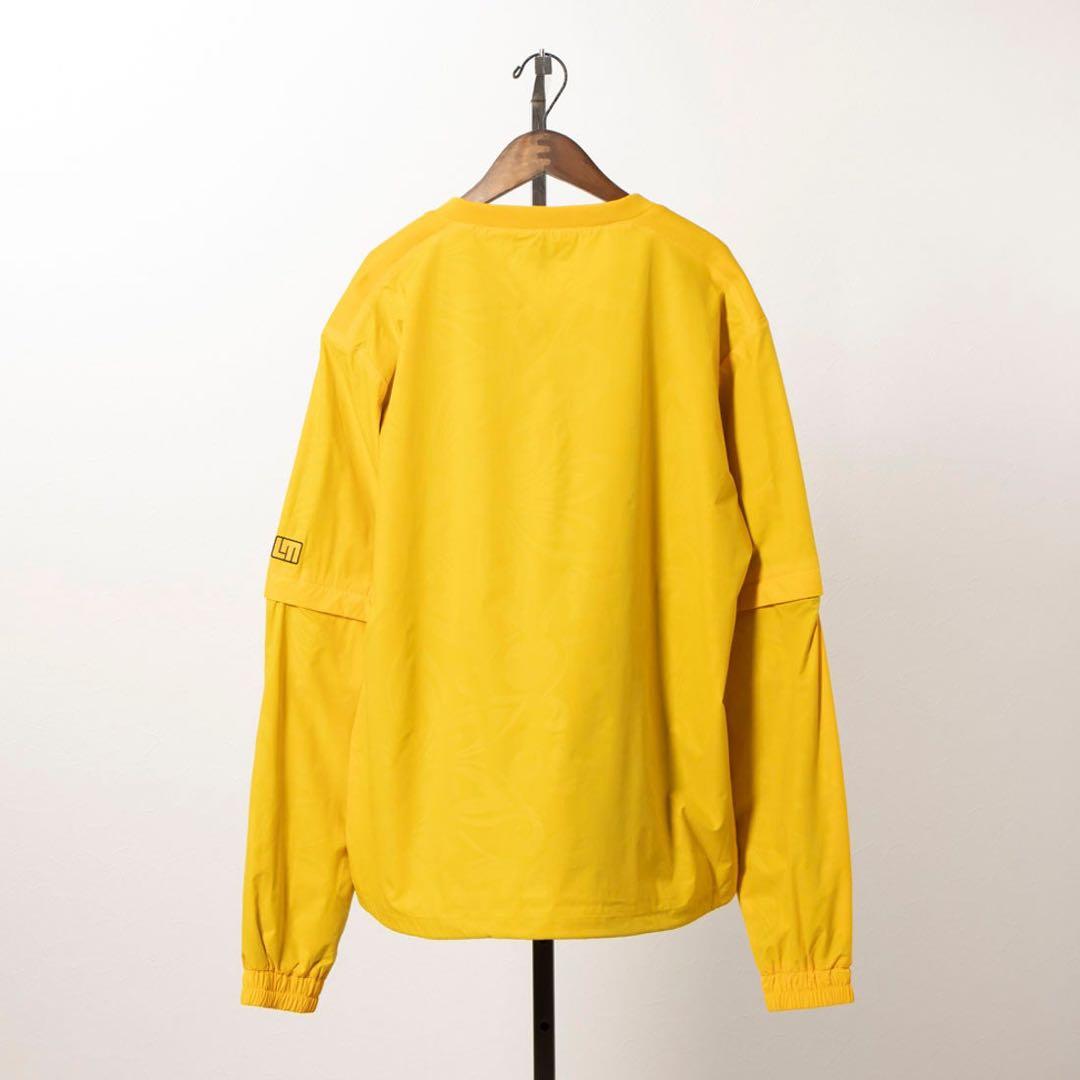 【新品タグ付き】LOUDMOUTH メンズ 2WAYプルオーバー イエロー XL