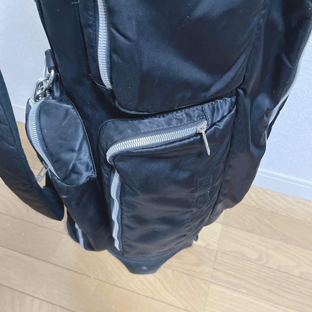 K112 onoff オノフ ナイロンツイルブラック キャディバッグ