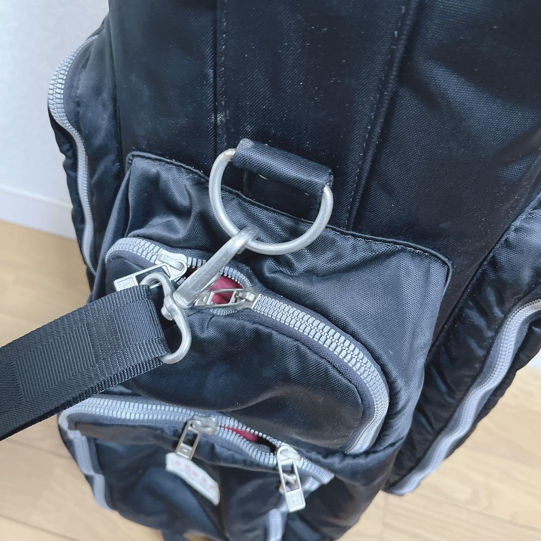 K112 onoff オノフ ナイロンツイルブラック キャディバッグ