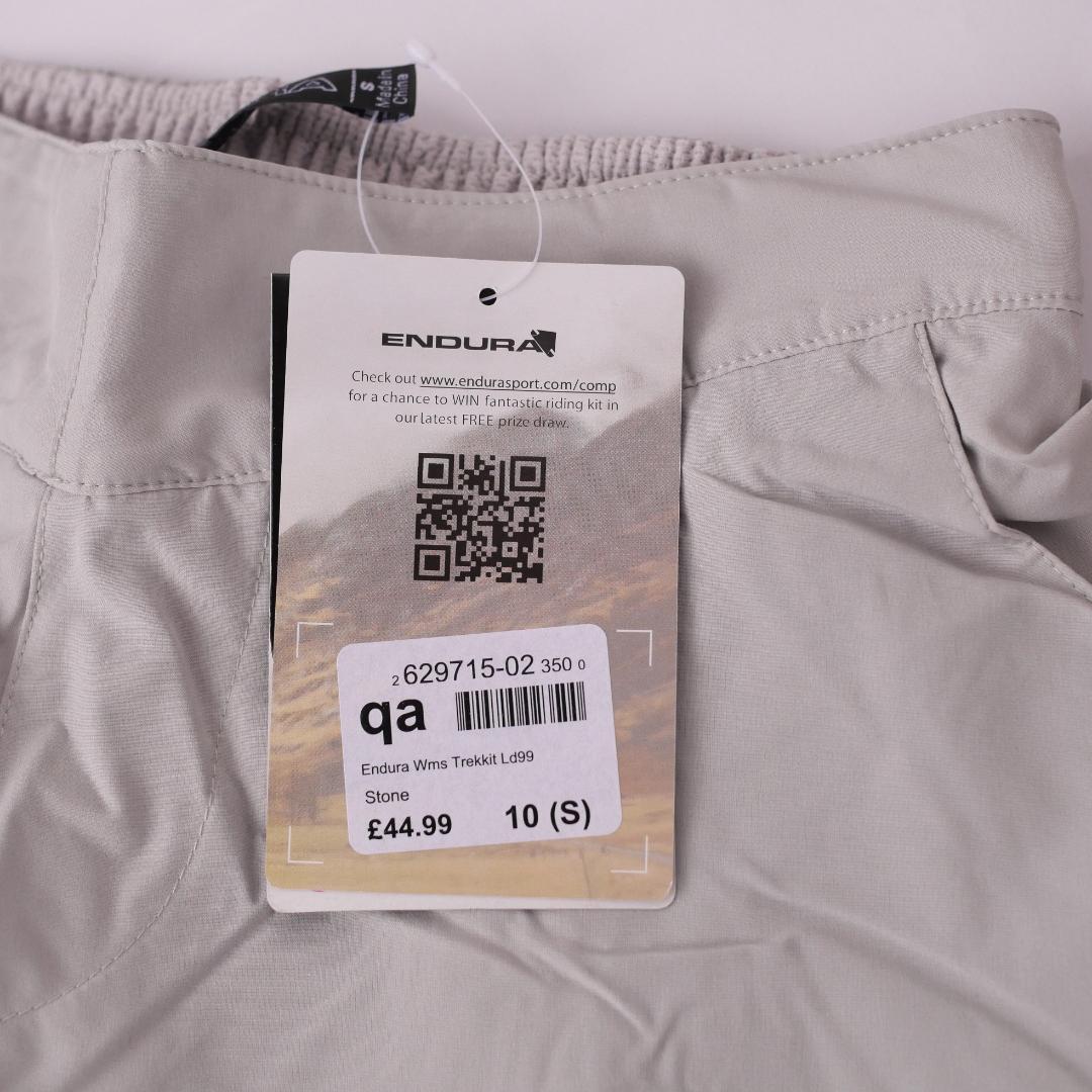 新品/ENDURA/レディース/ショートパンツ/インナーパッド付/M/グレージュ