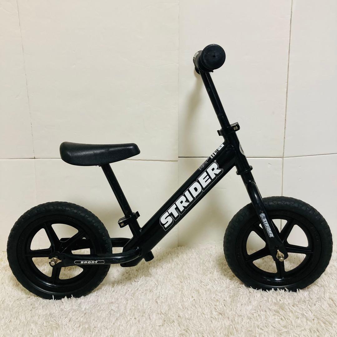 【良品】【日本正規品】【分解洗浄済み】ストライダー　スポーツモデル　ブラック