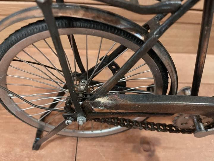 自転車　アンティーク　インテリア