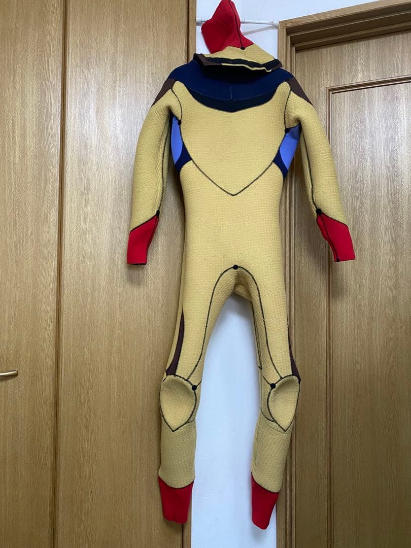 裏起毛で暖か【Section】3mmセミドライフル　ロングネック　ダブルカフ