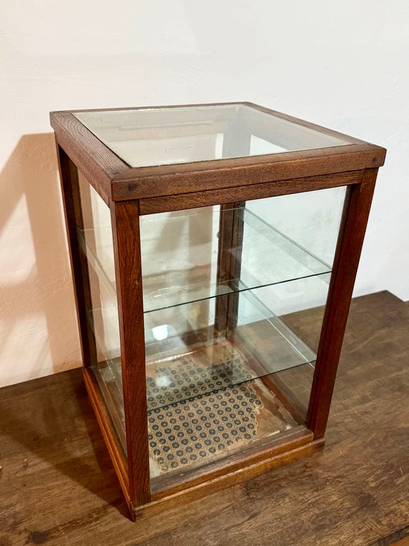 レトロ ガラスケース 展示ケース 陳列ケース 飾り棚 古家具 古道具