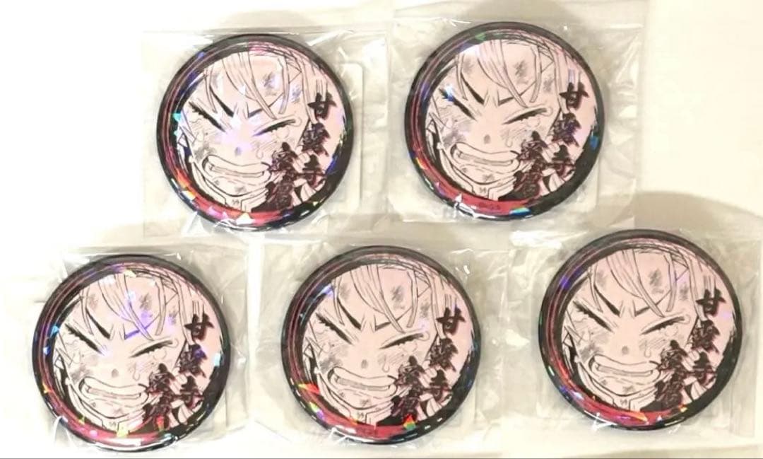 鬼滅の刃 JCSジャンプショップ限定 オールスター缶バッジ 涙ver 甘露寺蜜璃