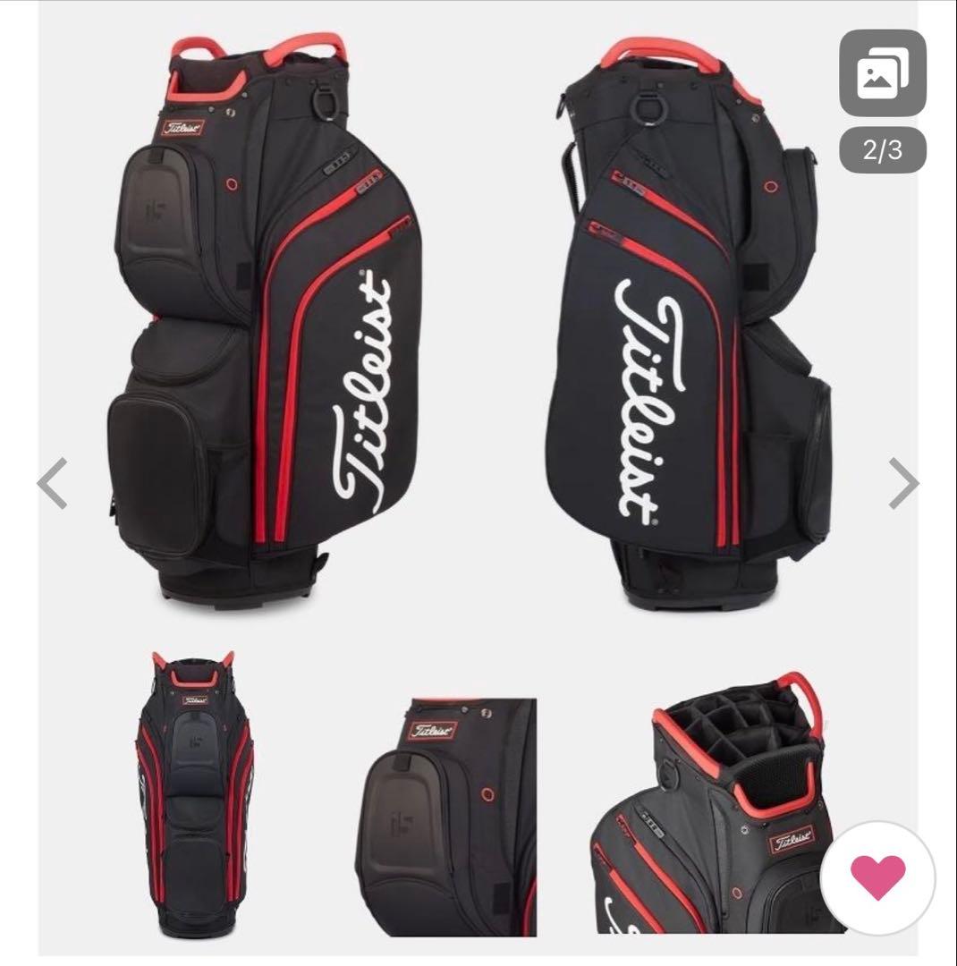 新品Titleist Cart 15 Bag タイトリスト キャディバック