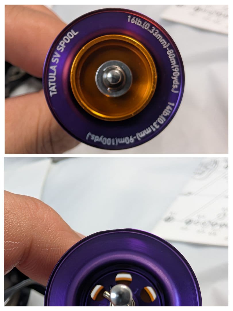 ハンドル無し　ダイワ 管61IP タトゥーラ SV TW8.1 右巻　ジャンク品