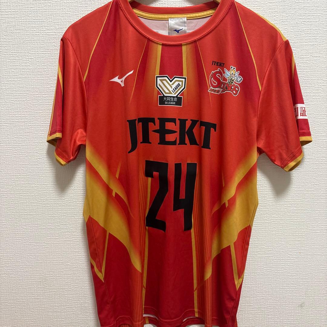 ジェイテクトstings愛知 小川智大 レプリカユニフォーム Lサイズ