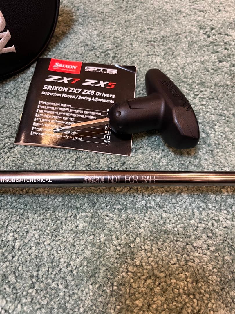 スリクソンZX7 ドライバー　ディアマナzf 70 X