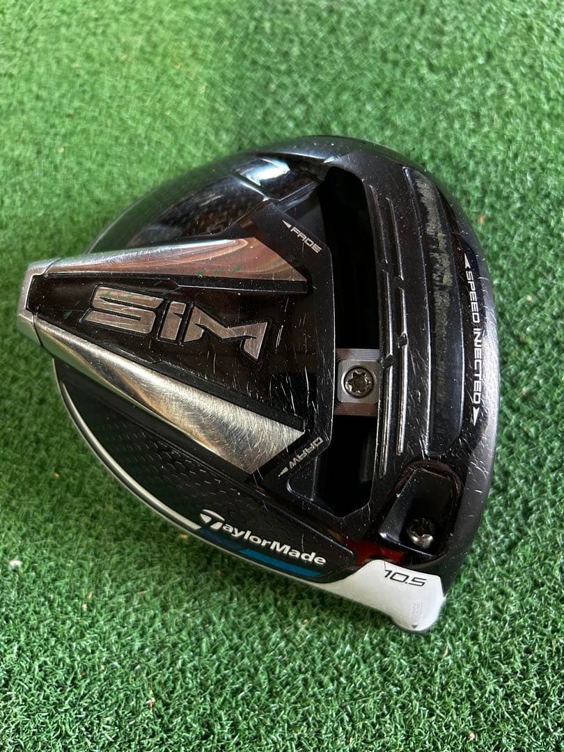 (中古)テーラーメイド　SIM　ドライバー　10.5度　ヘッドのみ