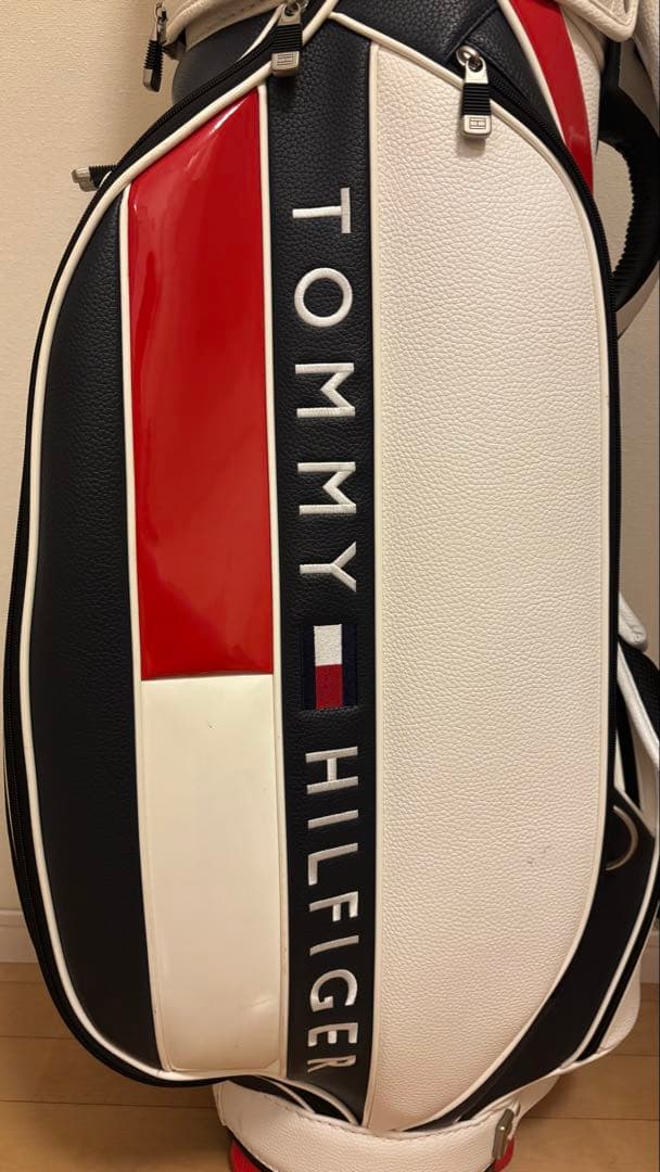 【美品】  トミー ゴルフ キャディバッグ 白