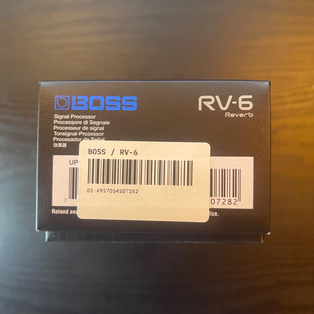 BOSS RV-6 Reverb リバーブ RV6 ボス ギター エフェクター