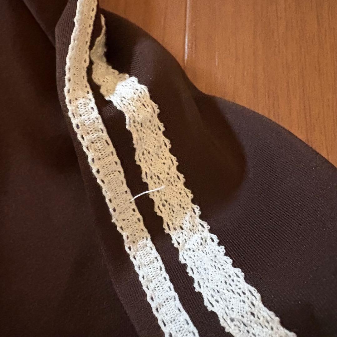 ウォーキング・ランニングウェア coyseio LACE TRACK JACKET brown