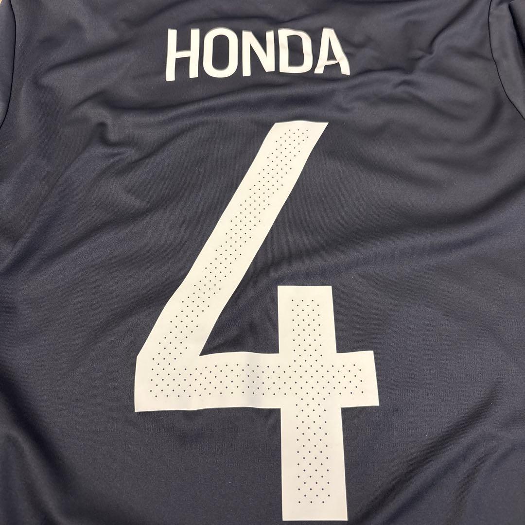 【美品】日本代表 2016 ユニフォーム 本田圭佑 4番 アディダス Sサイズ