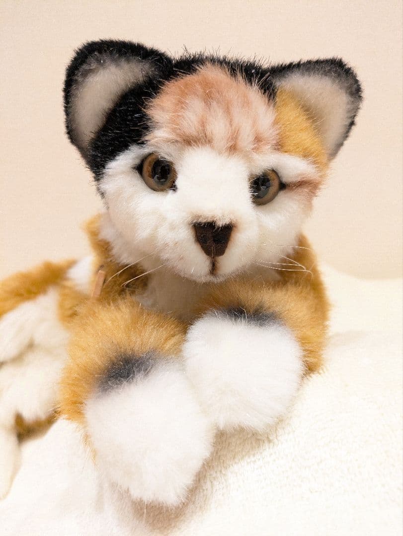 【KOSEN】極美品 タグ付き ケーセン 三毛猫 寝そべり猫 ドイツ