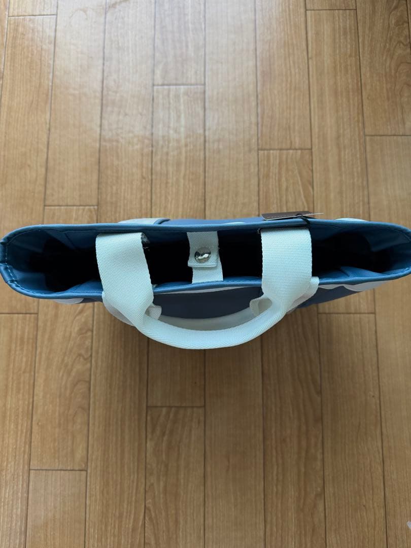 【新品未使用】タグ付き　travisMathew ラウンドバッグ　ブルー
