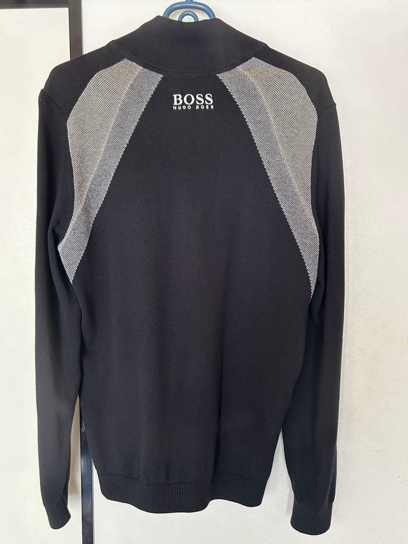 HUGO BOSS ゴルフセーター ブラック