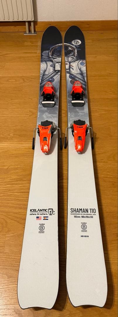 ICELANTIC SHAMAN 110 182cm アイスランティック