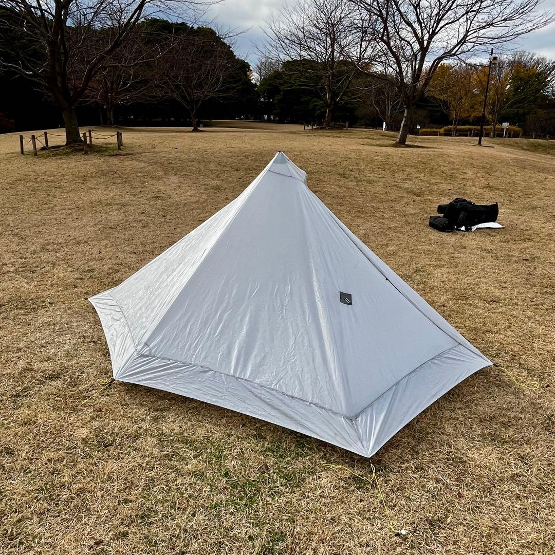 Six Moon Designs Lunar Solo 純正カーボンポール付き