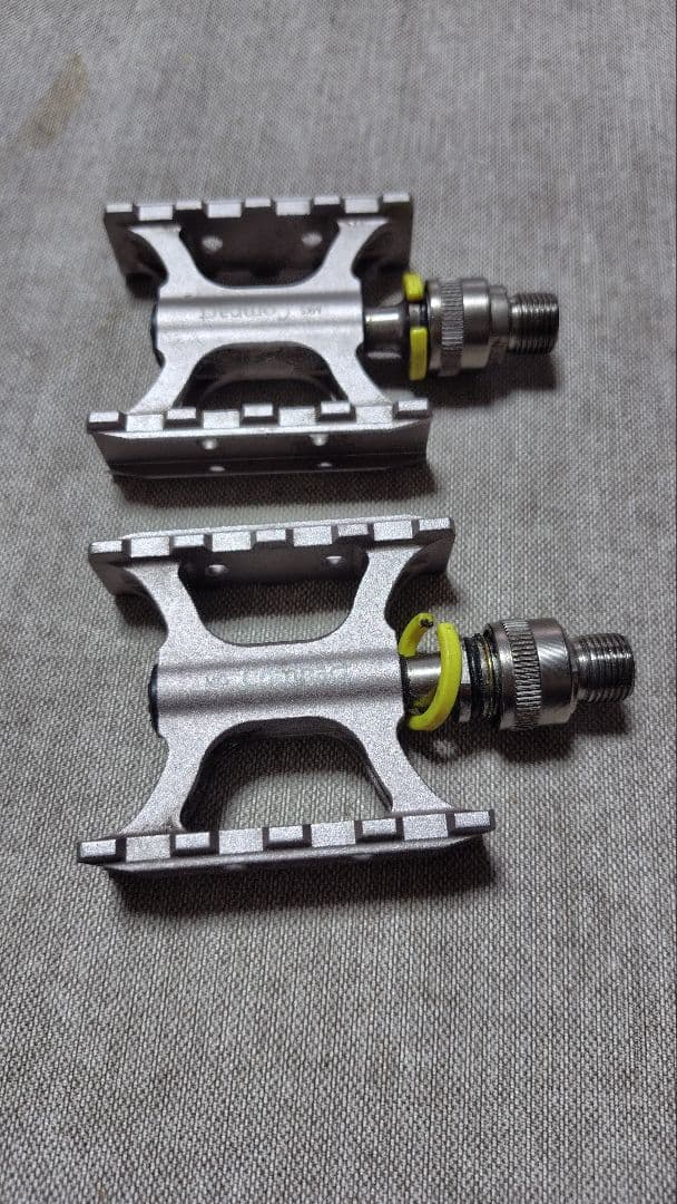 MKS(三ヶ島製作所) 自転車 ペダル COMPACT(コンパクト) シルバー