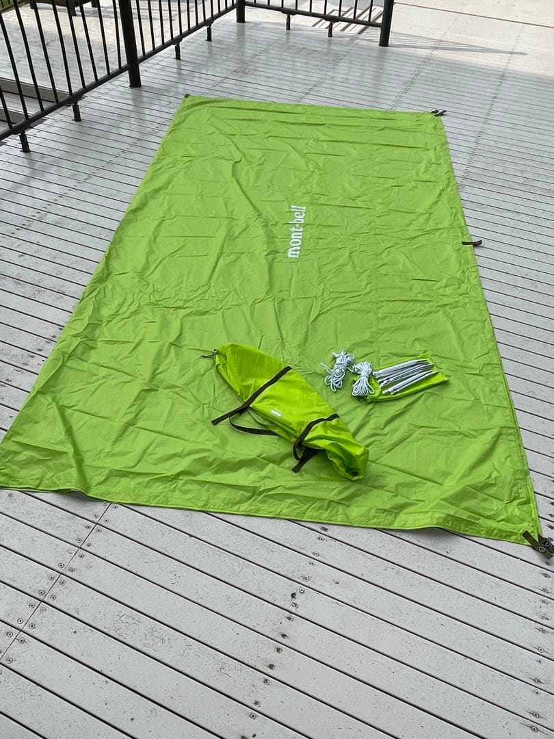 mont-bell レクタタープ ４×3.6m
