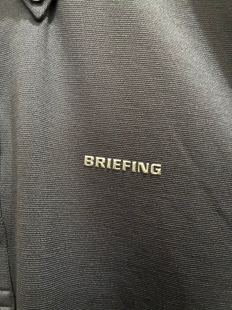 定価19,800円 美品 BRIEFING GOLF ポロシャツ L 黒 日本製