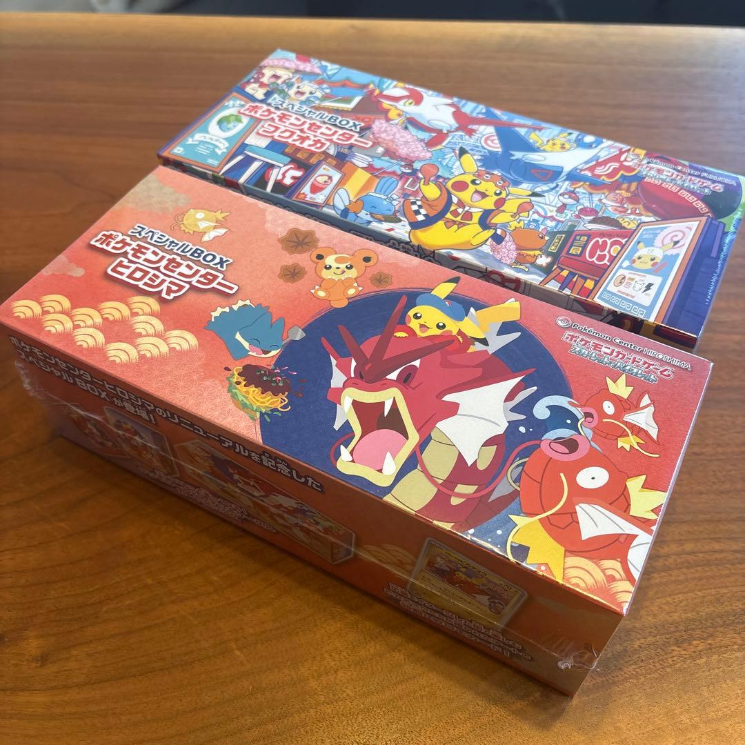ポケモンセンタースペシャルBOX フクオカ　ヒロシマ　MEGAドリームex 他