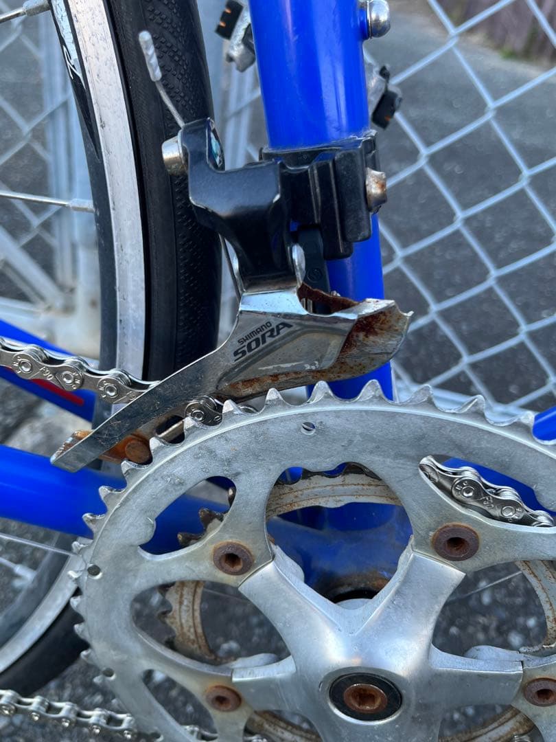 ジャンク　GIOS AMPIO サイズ57 SHIMANO SORA 2×9S