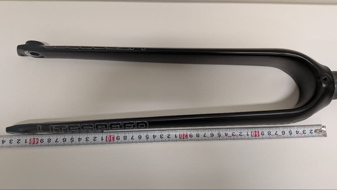 LITESPEED グラベルロード　フロントフォーク カーボン製 ブラック