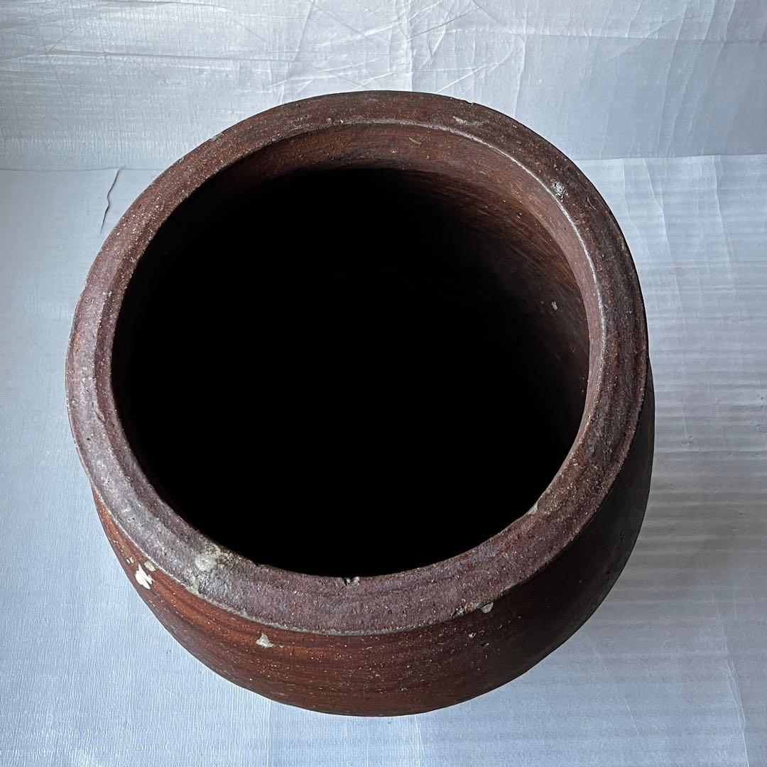 アンティーク　特大　水瓶　大壺　大甕　江戸時代物　刻印あり