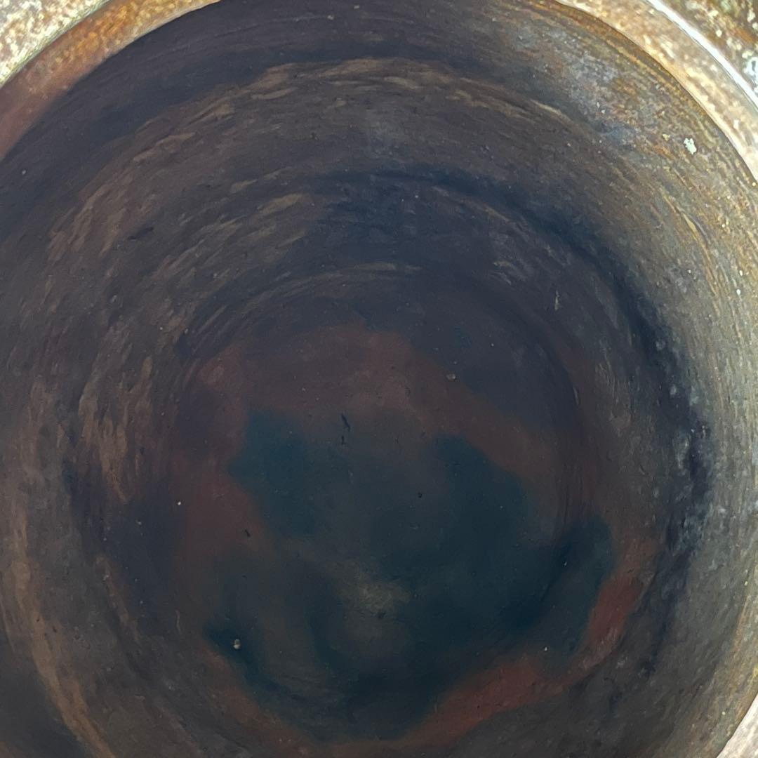 アンティーク　特大　水瓶　大壺　大甕　江戸時代物　刻印あり