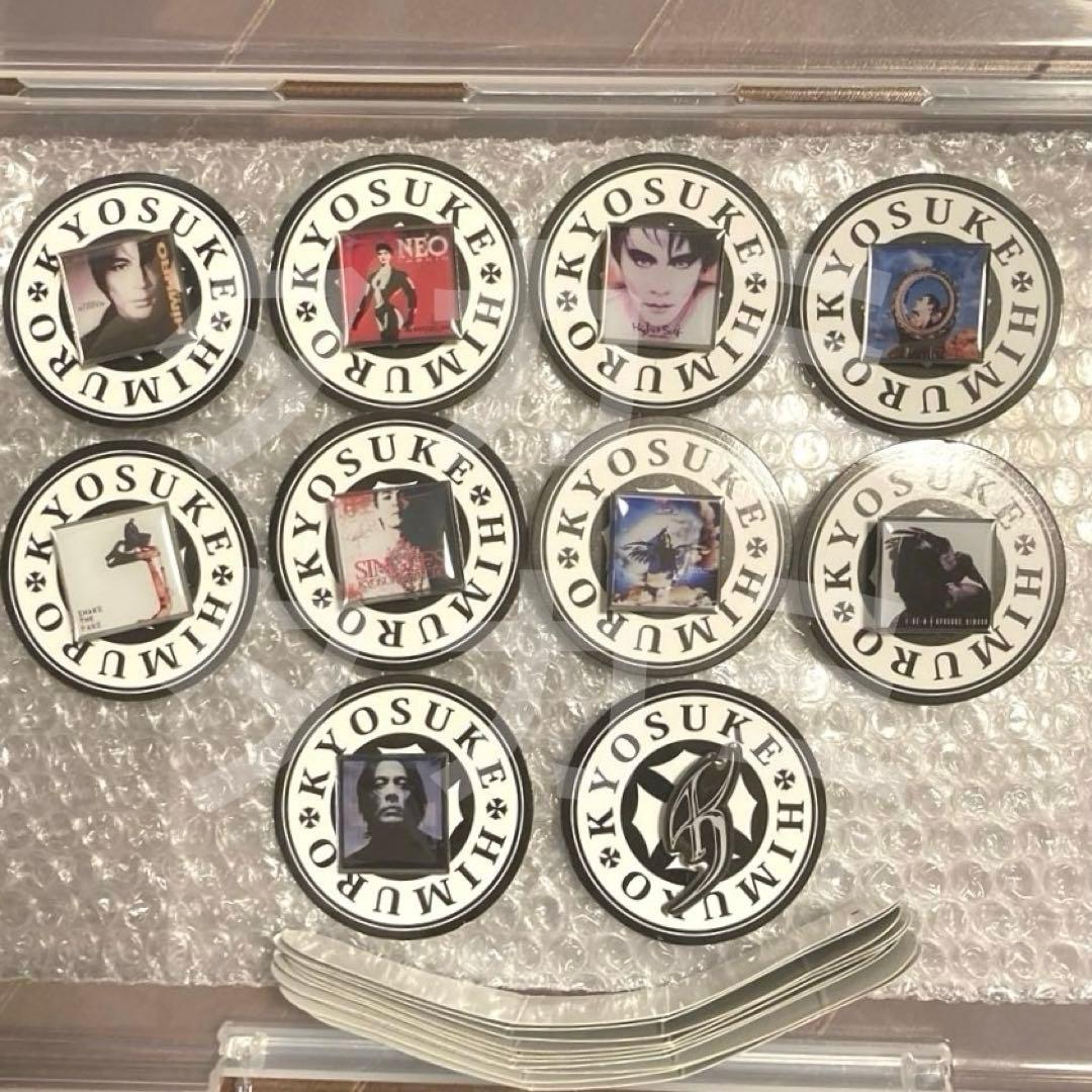 氷室京介　ピンズ　カプセル　vol.1 全10種　コンプ　セット