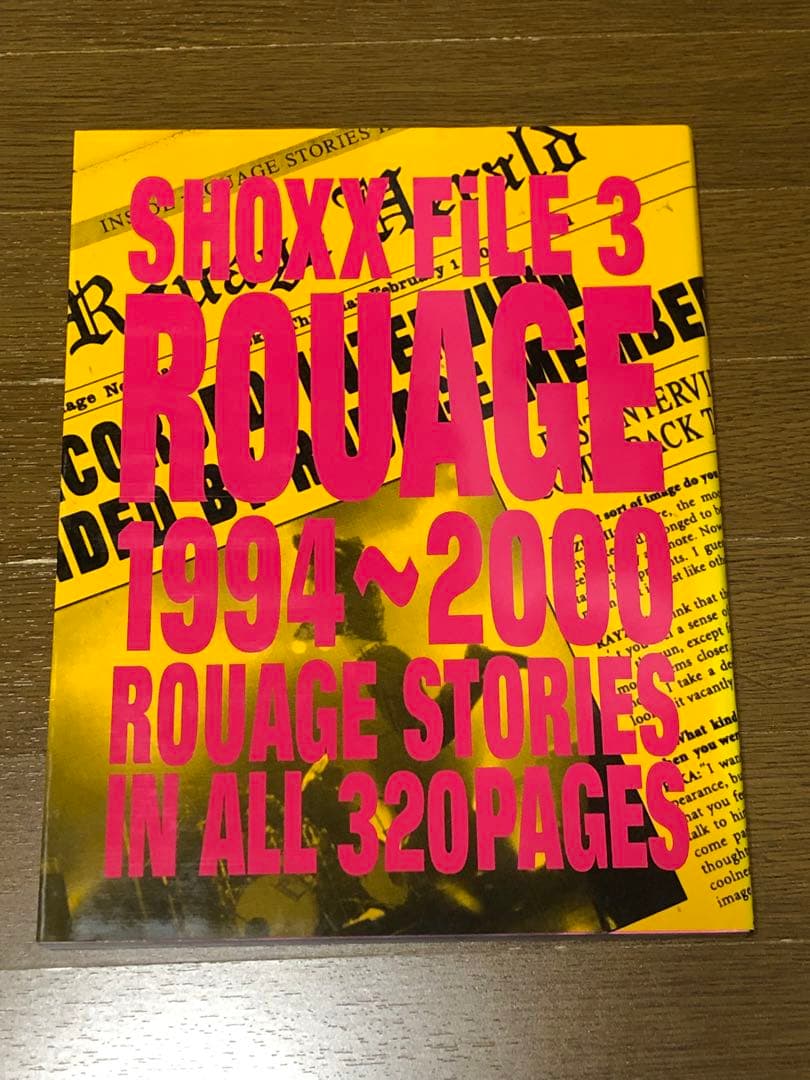 ★貴重 ［ROUAGE】SHOXX FILE 1994〜2000 限定品